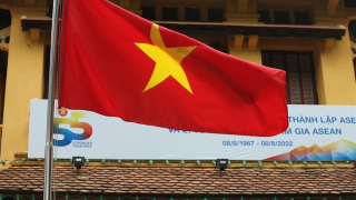 Hà Nội tổ chức Lễ thượng cờ kỷ niệm 55 năm thành lập ASEAN