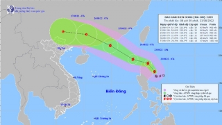 Tin bão gần Biển Đông (bão Ma-on): Bão mạnh cấp 9-10, giật cấp 12