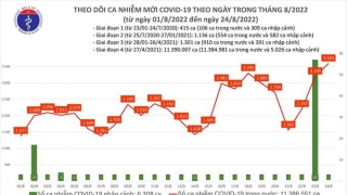 Tối 24/8: Ghi nhận 3.591 ca mắc COVID-19 mới, có 14.132 bệnh nhân khỏi bệnh