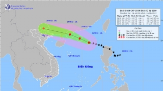 Cập nhật tình hình cơn bão số 3 (Ma-on): Tâm bão mạnh cấp 11, giật cấp 14