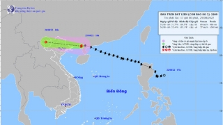 Tình hình cơn bão số 3 (Ma-on): Sức gió mạnh nhất ở trung tâm vùng áp thấp giảm xuống dưới cấp 6