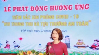 Lễ phát động hưởng ứng Chiến dịch tiêm chủng vaccine phòng COVID-19  “Vui Trung thu và tựu trường an toàn”