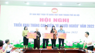 Hội nghị triển khai Tháng cao điểm “Vì người nghèo” năm 2022