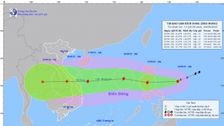 Cập nhật tình hình cơn bão số 4 (bão Noru) đến 17h ngày 24/9