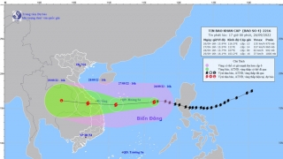 Cập nhật tình hình cơn bão số 4 (bão Noru) đến 17h chiều ngày 26/9