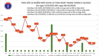 Tối 8/10: Ghi nhận 682 ca mắc COVID-19 mới, có 391 bệnh nhân khỏi bệnh