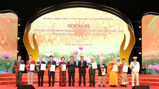 Vinh danh 10 công dân Thủ đô ưu tú năm 2022