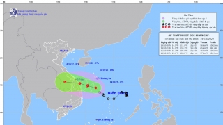 Tin áp thấp nhiệt đới trên Biển Đông: Đảo Lý Sơn có gió mạnh cấp 7, giật cấp 9