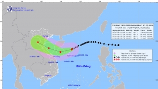 Cập nhật tình hình cơn bão số 6 - Nesat đến 17h chiều ngày 18/10