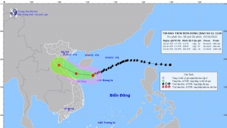 Cập nhật tình hình cơn bão số 6 - Nesat đến 8h sáng ngày 19/10