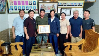 Nghệ An biểu dương người có hành động dũng cảm cứu người đuối nước trên sông Giăng
