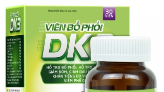 Cảnh báo Thực phẩm bảo vệ sức khỏe Viên bổ phổi DK3 vi phạm quảng cáo