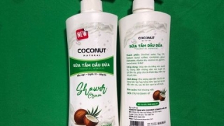 Đình chỉ lưu hành, thu hồi sữa tắm dầu dừa Coconut không đạt tiêu chuẩn chất lượng