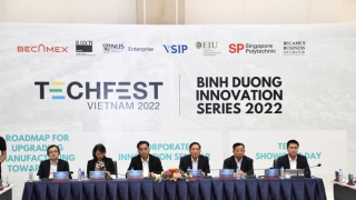 Bình Dương: Ngày hội khởi nghiệp đổi mới sáng tạo quốc gia Techfest Việt Nam 2022