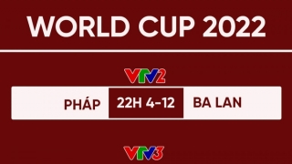 Lịch thi đấu World Cup 2022 hôm nay ngày 4/12