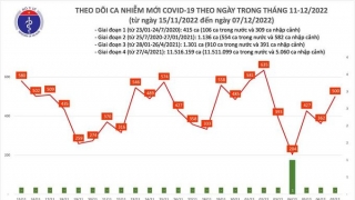 Tối 7/12: Ghi nhận 500 ca mắc COVID-19 mới, có 118 bệnh nhân khỏi bệnh