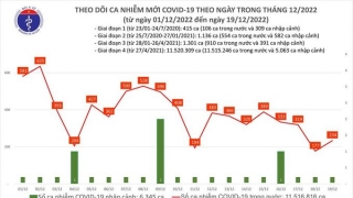 Tối 19/12: Ghi nhận 234 ca mắc COVID-19 mới, có 24 bệnh nhân khỏi bệnh