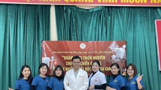 Nha khoa Phương Nam khám răng thiện nguyện cho cựu chiến binh và trẻ em nhiễm chất độc màu da cam tại Làng Hữu nghị Việt Nam