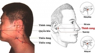 Huyệt Thính Cung có tác dụng điều trị một số những chứng bệnh liệt mặt, tai, mũi, họng, hệ thần kinh