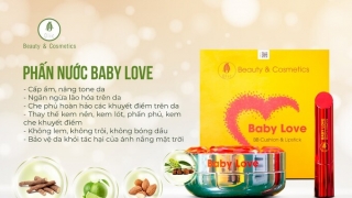 Phấn son Baby Love - món quà nhất định phải sở hữu trong túi