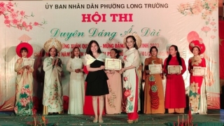 Hội thi Duyên dáng áo dài chào mừng “Xuân yêu thương” 2023