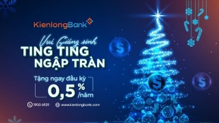 Đại tiệc Giáng sinh - Nhận quà linh đình cùng KienlongBank