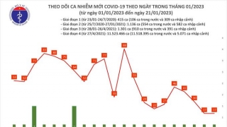 Tối 21/1: Ghi nhận 17 ca mắc COVID-19 mới, có 8 bệnh nhân được công bố khỏi bệnh