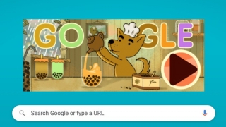 Google Doodle ngày 29/1 tôn vinh trà sữa