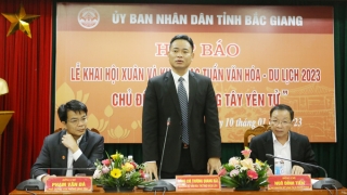 Bắc Giang tổ chức Tuần Văn hóa - Du lịch năm 2023 với chủ đề “Vĩnh Nghiêm - Hào quang trí huệ” từ ngày 1-6/2/2023