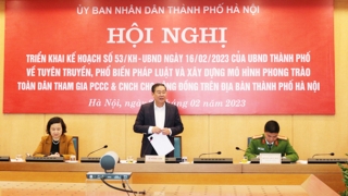 Hà Nội tuyên truyền, phổ biến pháp luật và xây dựng mô hình phong trào toàn dân tham gia phòng cháy, chữa cháy và cứu nạn, cứu hộ