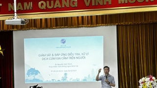 TP. HCM tập huấn hướng dẫn giám sát và phòng, chống dịch cúm A (H5N1)