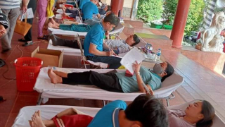 Huyện Lộc Ninh, Bình Phước:  500 đơn vị máu được hiến đợt 1 năm 2023