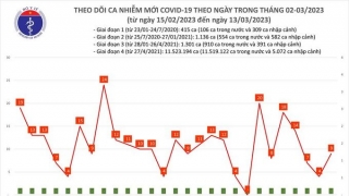 Tối 13/3: Ghi nhận 9 ca mắc COVID-19 mới, có 1 bệnh nhân khỏi bệnh