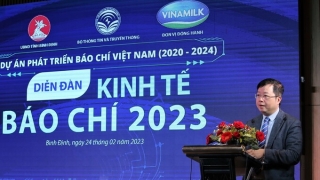 Dự án phát triển báo chí Việt nam và Vinamilk tổ chức Diễn đàn Kinh tế báo chí 2023