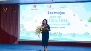 Phát động Chương trình “Mizuiku - Em yêu nước sạch” năm 2023