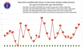 Tối 29/3: Ghi nhận 19 ca mắc COVID-19 mới, có 5 bệnh nhân khỏi bệnh