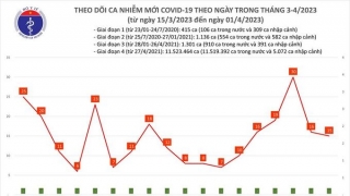 Tối 1/4: Ghi nhận 15 ca mắc COVID-19 mới, có 8 bệnh nhân khỏi bệnh