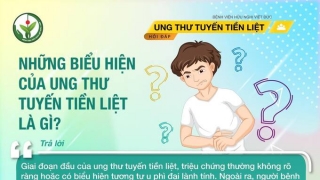 Hỏi - đáp về bệnh lý ung thư tuyến tiền liệt