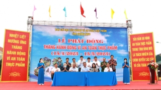 Quảng Ninh phát động “Tháng hành động vì an toàn thực phẩm năm 2023”