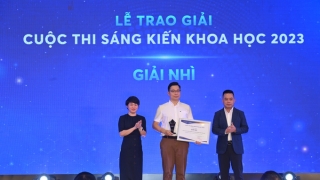 VinUni giành giải Nhì Cuộc Thi Sáng kiến Khoa học 2023