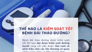 Thế nào là kiểm soát tốt bệnh đái tháo đường?