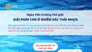 Ngày Môi trường thế giới 5/6/2023: Giải pháp cho ô nhiễm rác thải nhựa