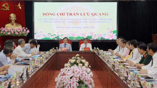 Kết luận của Phó Thủ tướng Chính phủ Trần Lưu Quang tại buổi làm việc với lãnh đạo tỉnh Sơn La