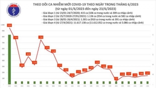 Tối 23/6: Ghi nhận 147 ca mắc COVID-19 mới, có 38 bệnh nhân khỏi bệnh