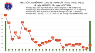 Tối 26/6: Ghi nhận 112 ca mắc COVID-19 mới, có 13 bệnh nhân khỏi bệnh