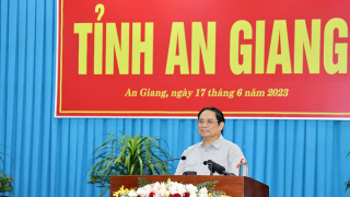 Thông báo kết luận của Thủ tướng Chính phủ Phạm Minh Chính tại buổi làm việc với Ban Thường vụ Tỉnh ủy An Giang