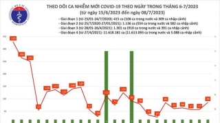 Tối 8/7: Ghi nhận 86 ca mắc COVID-19 mới, có 15 bệnh nhân khỏi bệnh