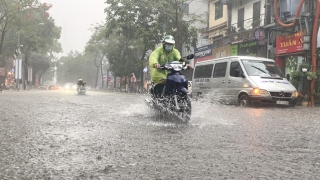 Dự báo thời tiết ngày 18/7: Bão số 1 gây mưa lớn ở Bắc Bộ và Bắc Trung Bộ