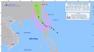 Cập nhật tình hình cơn bão số 3 năm 2023 - DOKSURI đến 7h sáng ngày 27/7