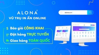 Nền tảng in ấn trực tuyến Alona – Bước đột phá sáng tạo trong ngành in